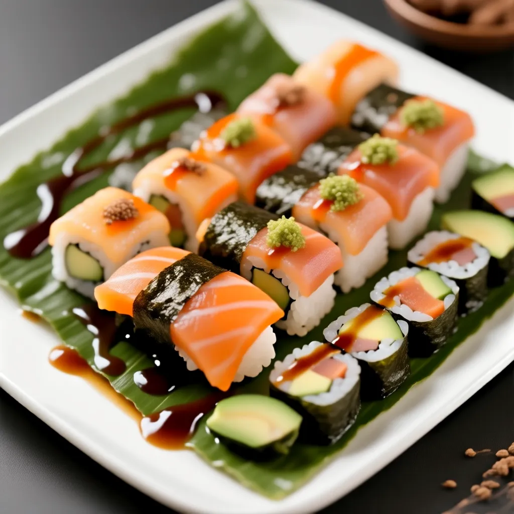 Grillet tunfisk Sushi - tradisjonell oppskrift