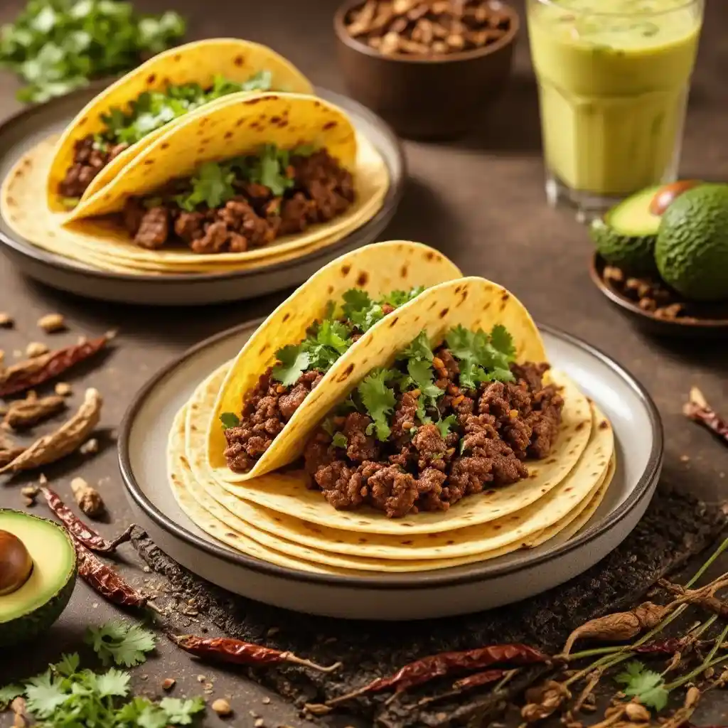 Tacos de Carne Asada al Estilo Mexicano