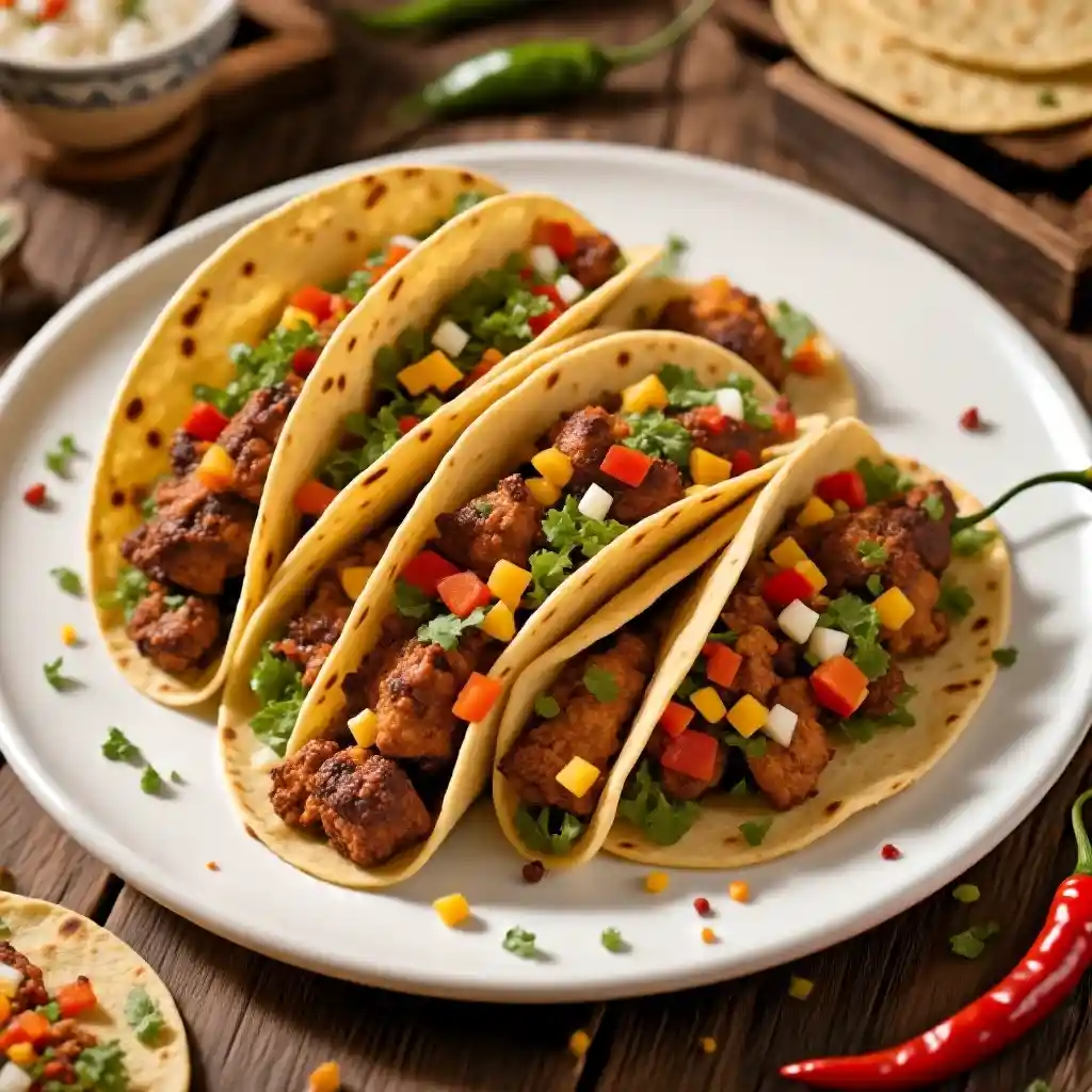 Tacos de Pollo al Pastor - receta tradicional