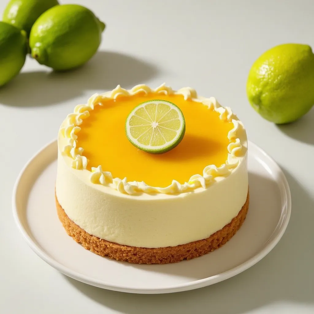 Tarta de Chirimoya y Limón - receta tradicional