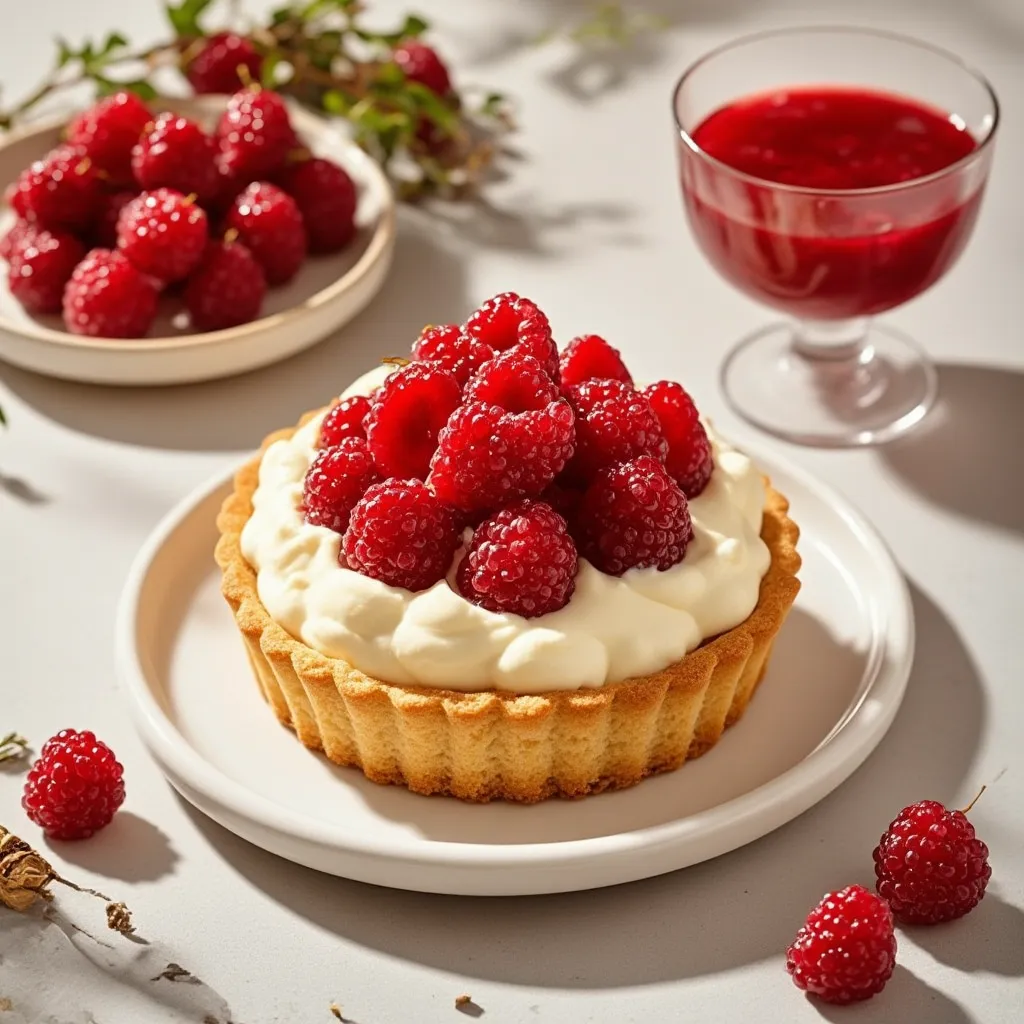 Tarta de Frambuesa y Crema de Mascarpone