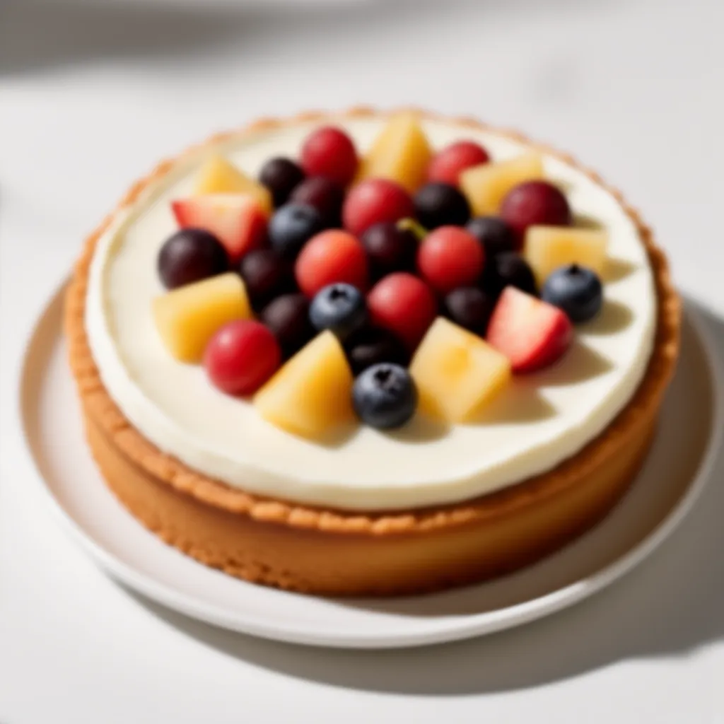 Tarta de Frutas del Bosque y Crema Chantilly