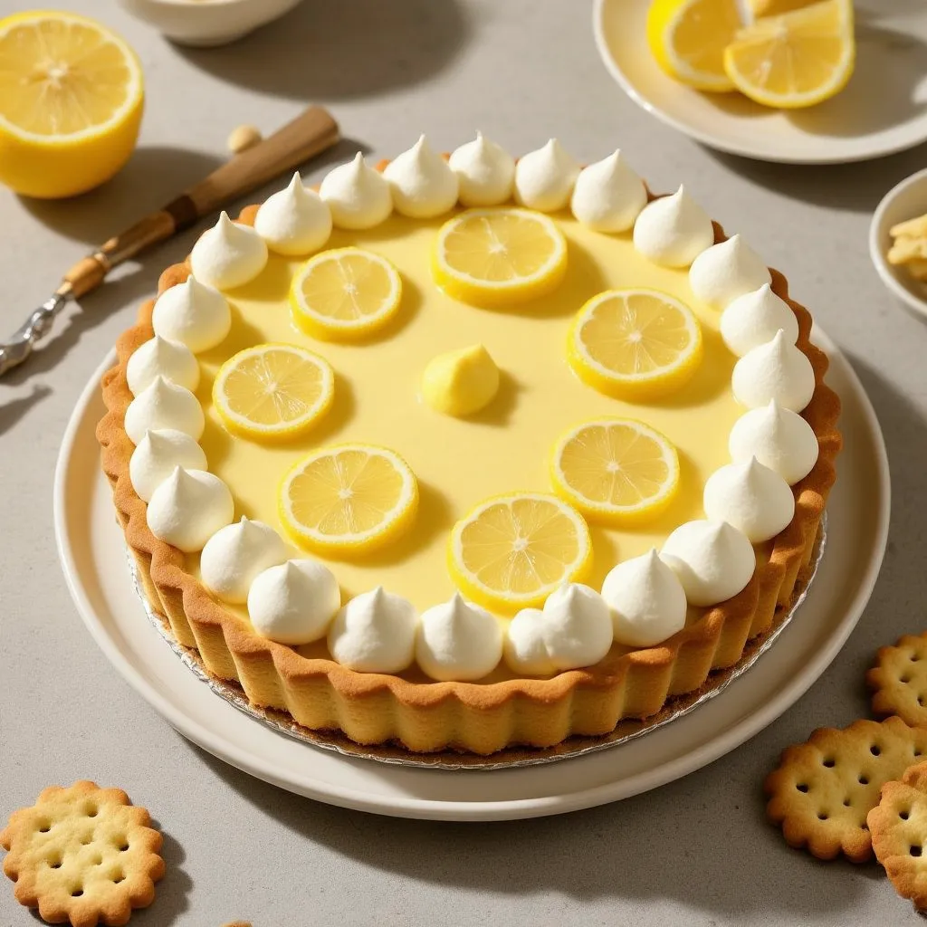 Tarta de Limón y Merengue Italiano