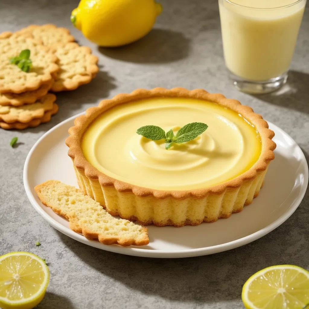 Tarta de Limón y Queso Mascarpone