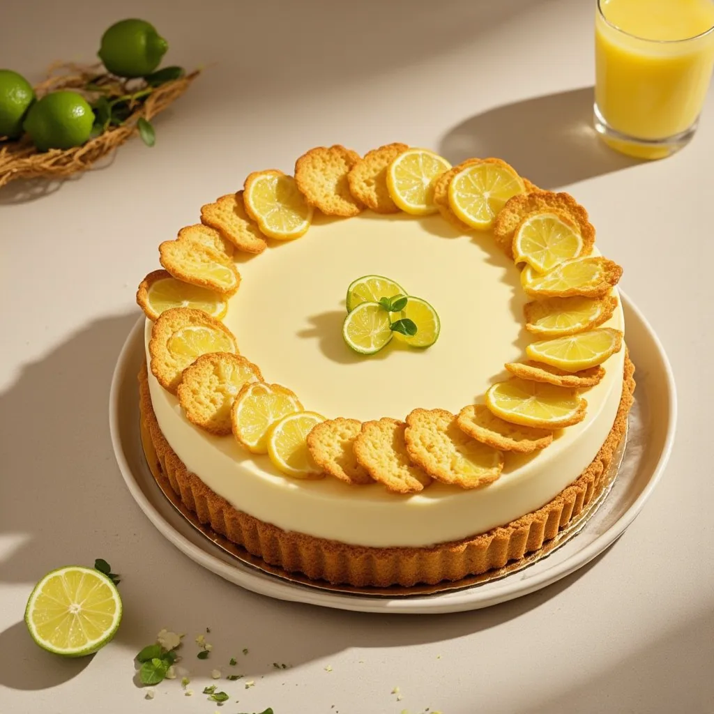 Tarta de Ricota y Limón Australiana