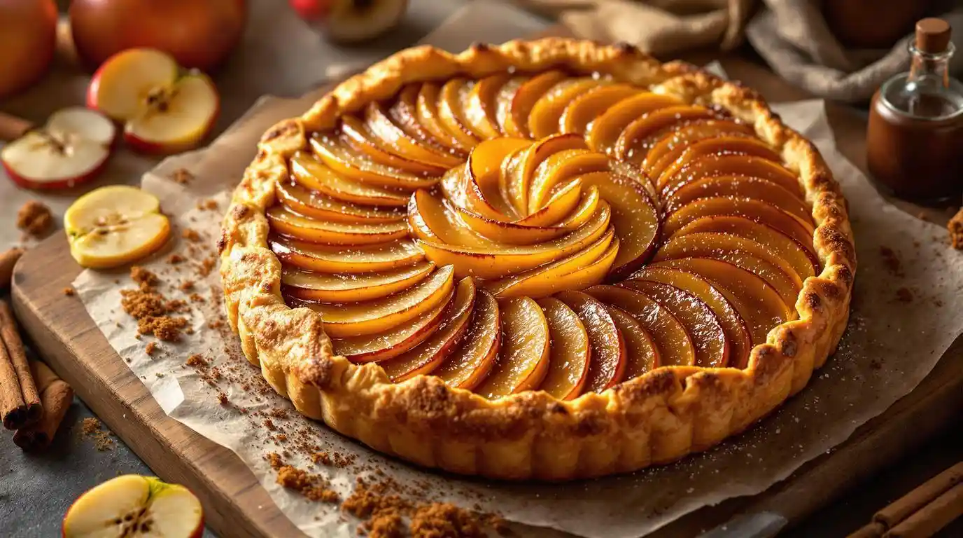 Tarta Tatin de manzana caramelizada