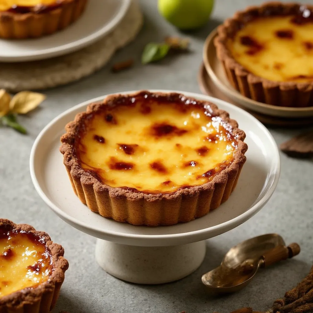 Tarte Tatin de Manzana con Créme Fraîche