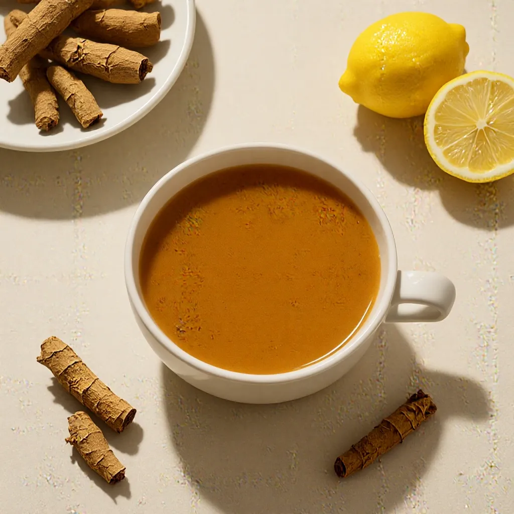 Té de Jengibre y Limón con Miel