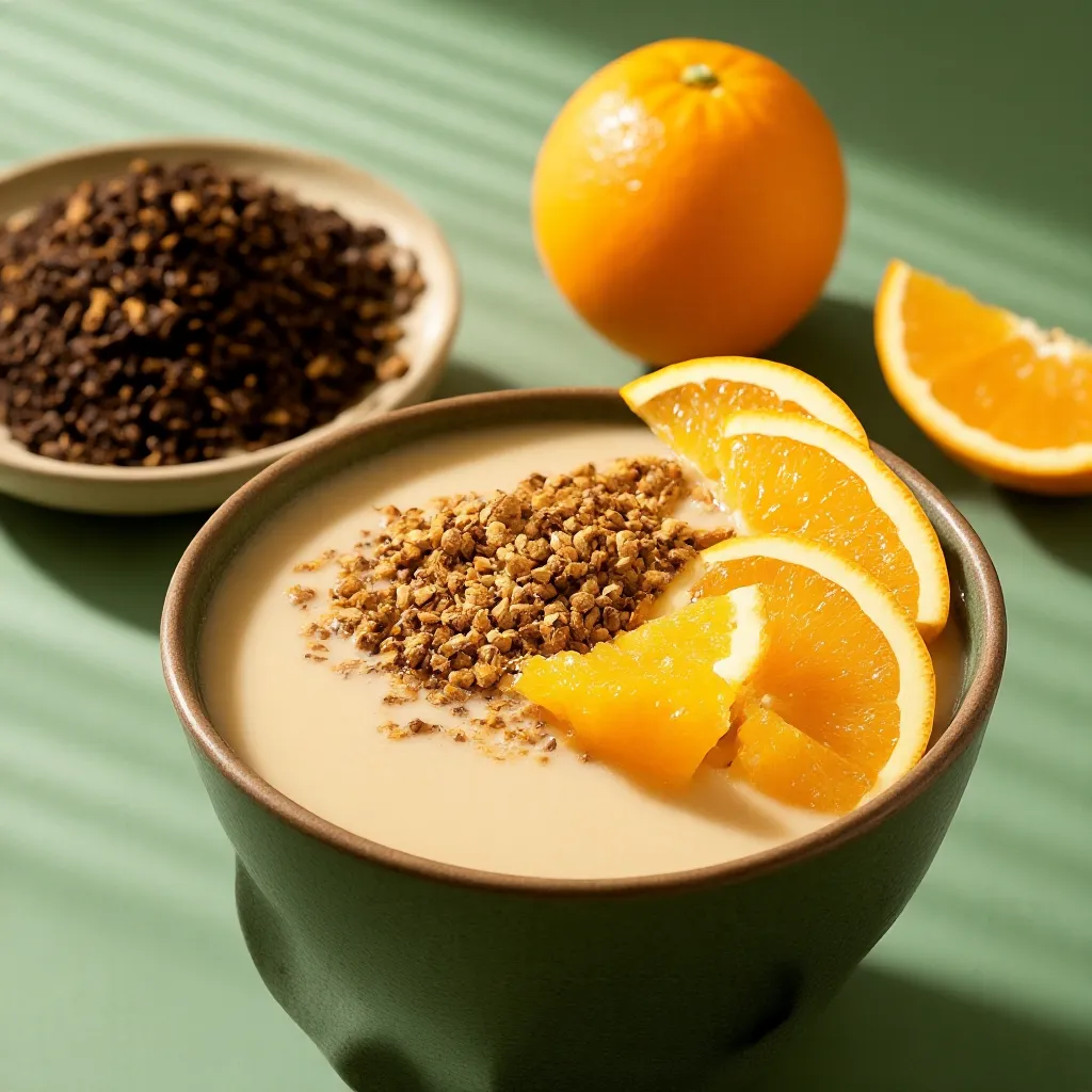 Thé maure à l'orange et à la cannelle