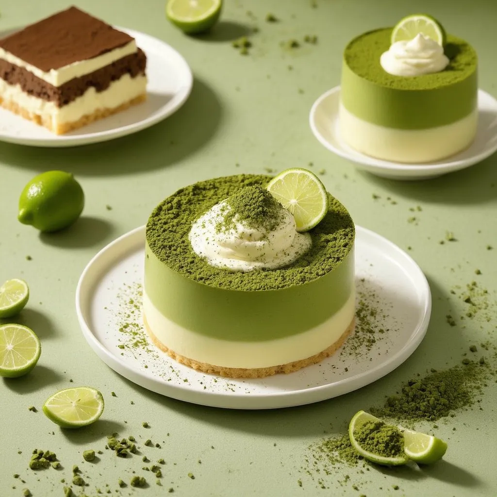 Tiramisú de Matcha y Limón - receta tradicional