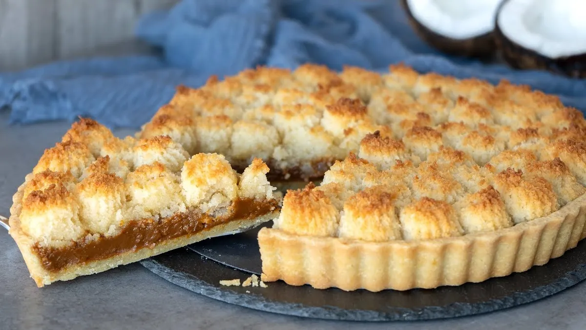 TORTA DE COCO Y DULCE DE LECHE