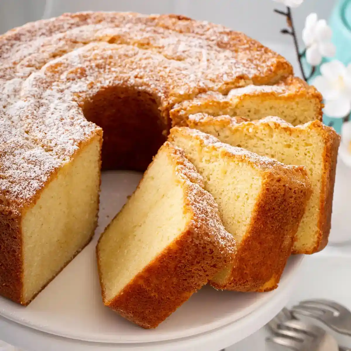 Torta de yogur casera