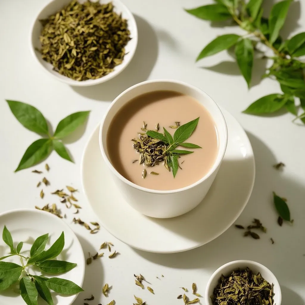 Tulsi Chai Latte - receta tradicional