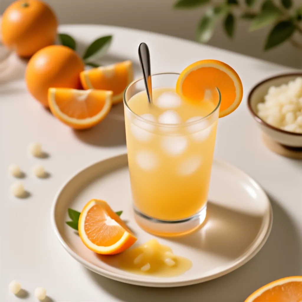 Vodka 50/50: Refrescante Cocktail de Vainilla y Naranja