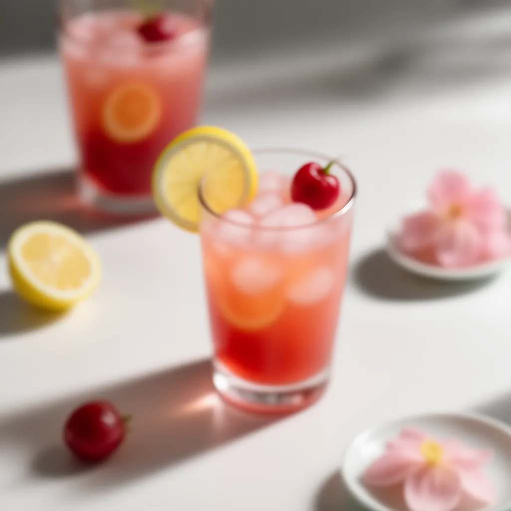 Vodka Sour con un Toque Romántico