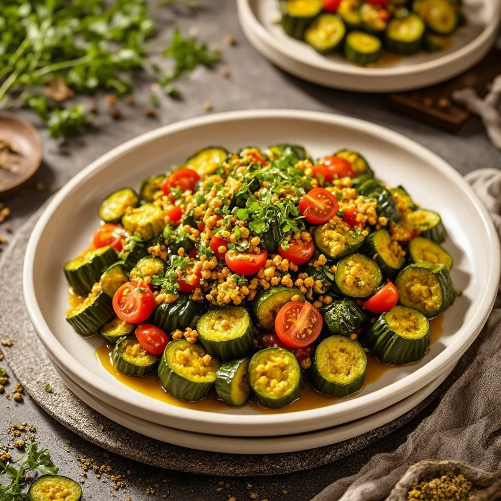 Zaalouk Marruequí de Berenjenas y Tomates
